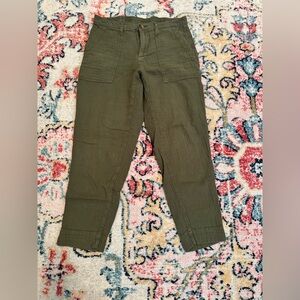 Old Navy Olive Green Ankle Pants